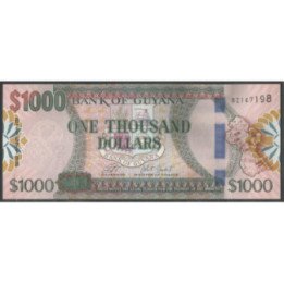 Guyana 1.000 Dollars ND2019 P38c