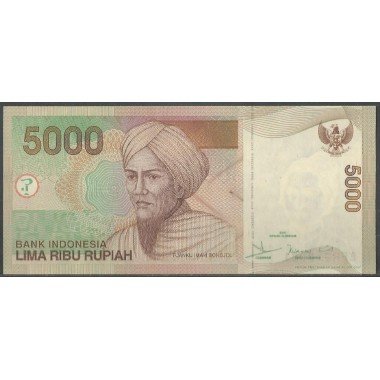 Indonesia, 5.000 Rupias 2007 P142g