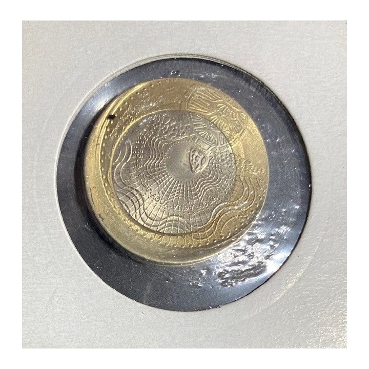 Colombia 1.000 Pesos 2023 Descentrada - Cachucha reverso