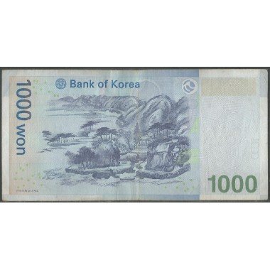 Korea del Sur, 1.000 Won ND2007 P54a