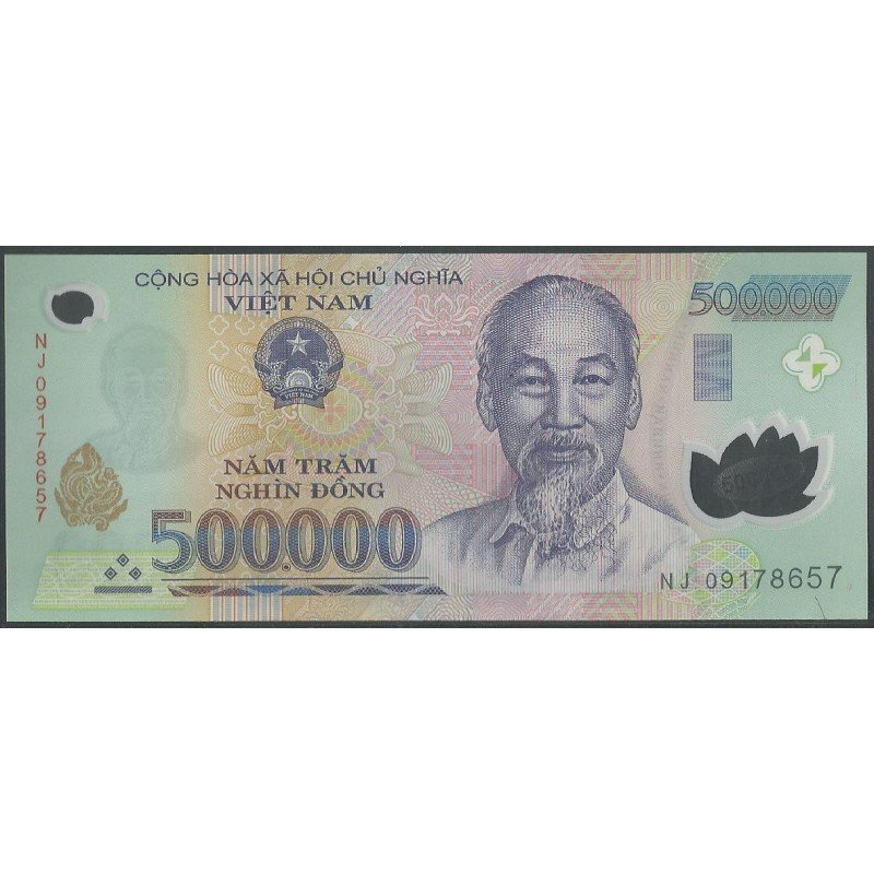 Vietnam, 500.000 Dong 2009 P124f