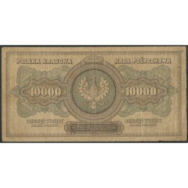 Polonia, 10.000 Marek 11 Mar 1922 P32