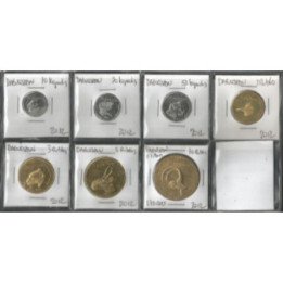 Rusia - Daguestan Set monedas Fauna 2012