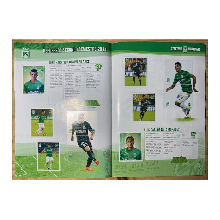 Futbol - Atletico Nacional Tricampeon reverso