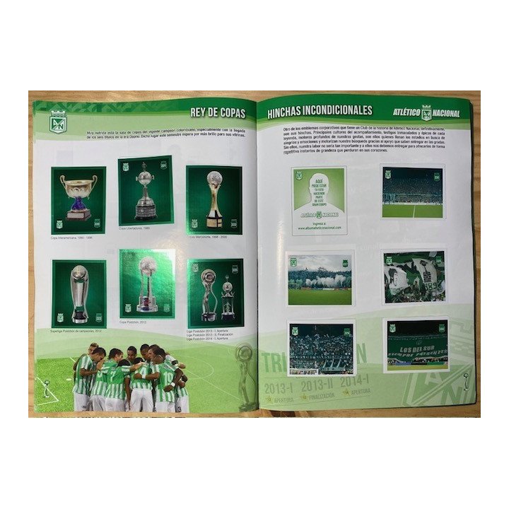 Futbol - Atletico Nacional Tricampeon reverso