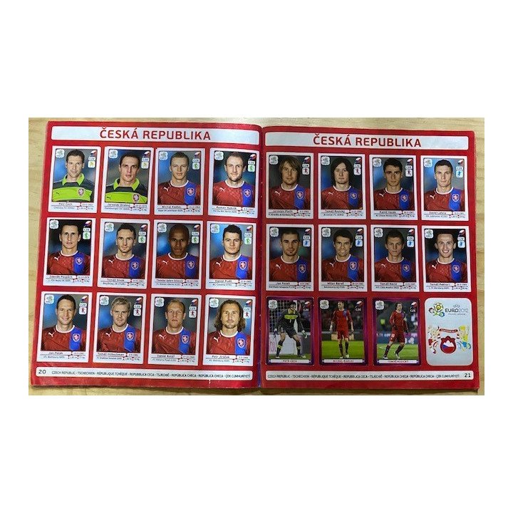 Futbol - UEFA Euro 2012 Panini reverso