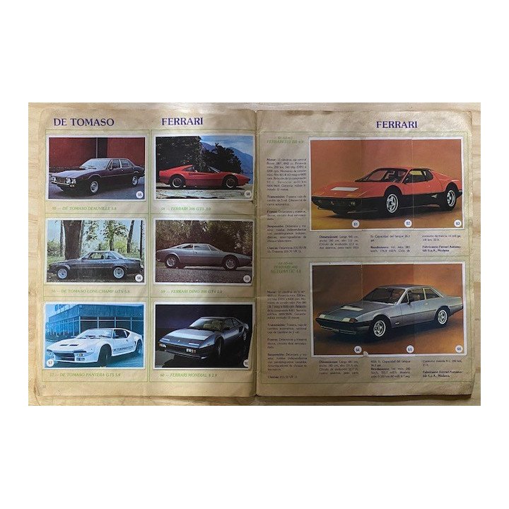 Automovilismo - Album Internacional del Automovil reverso