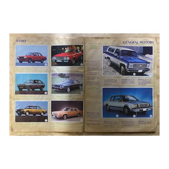 Automovilismo - Album Internacional del Automovil reverso