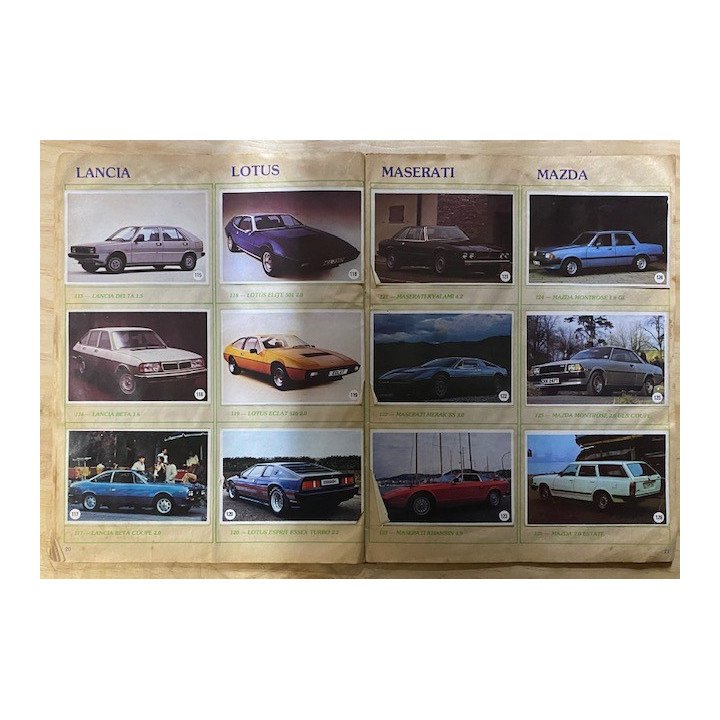 Automovilismo - Album Internacional del Automovil reverso