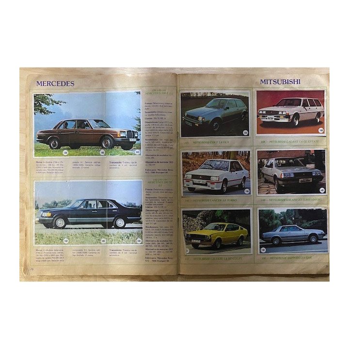 Automovilismo - Album Internacional del Automovil reverso