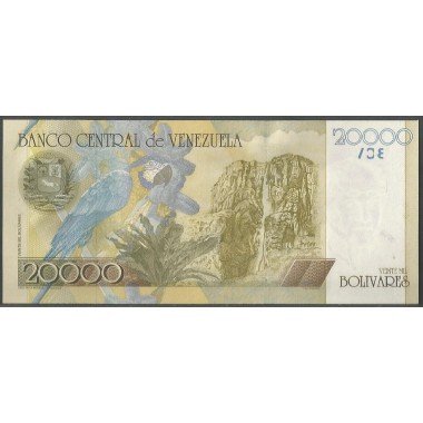 Venezuela, 20.000 Bolivares 25 Abr 2006 E 8 Dig P86c