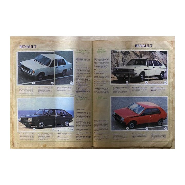 Automovilismo - Album Internacional del Automovil reverso