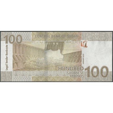 Sudan, 100 Pounds 2019 P77