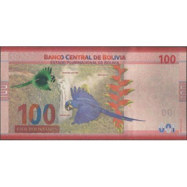 Bolivia, 100 Bolivianos L 901 28 Nov 1986 Serie A ND2019 P251