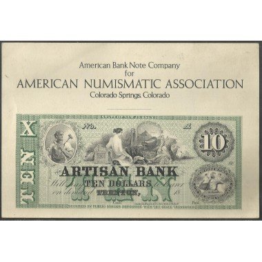 ANA - Artisan Bank 10 Dollars 18_ _ Fascimil New York show 1997