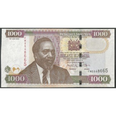Kenya, 1.000 Shillings 16 Jul 2010 P51e