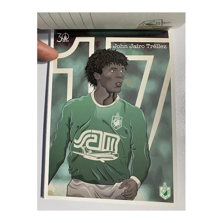 Atletico Nacional 30 Años de nuestra primera conquista continental reverso