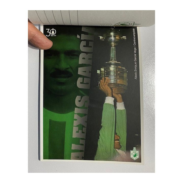 Atletico Nacional 30 Años de nuestra primera conquista continental reverso