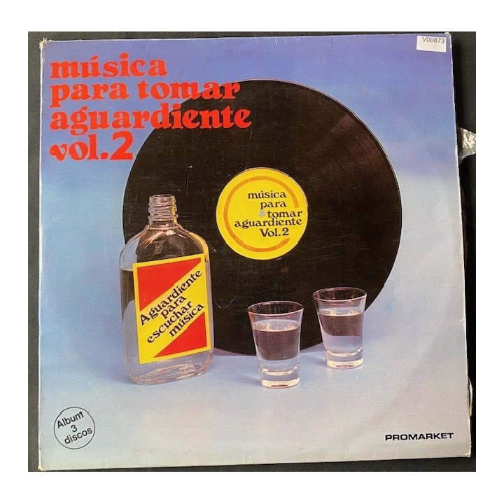 Musica para tomar aguardiente Volumen 2 (3 Vinilos)- Colombia