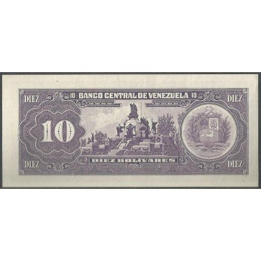 Venezuela, 10 Bolivares 5 Jun 1995 P8 Dig P61d