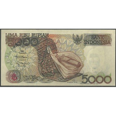 Indonesia, 5.000 Rupias...