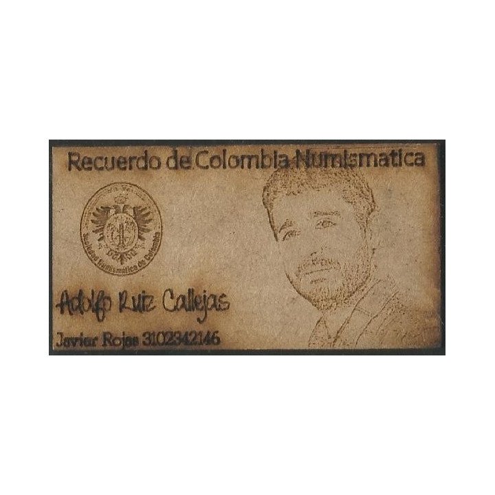 Sociedad Numismatica de Colombia Adolfo Ruiz Callejas
