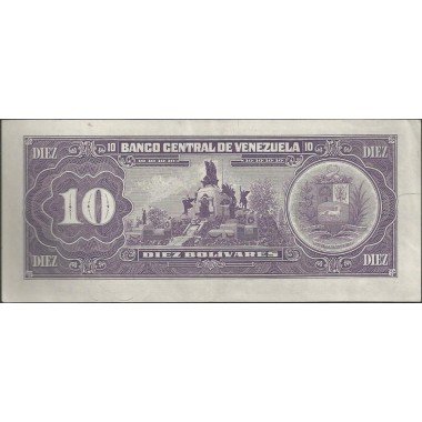 Venezuela, 10 Bolivares 31 May 1990 H 8 Dig P61b