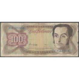 Venezuela 100 Bolivares 5 Feb 1998 F 8 Dig P66f