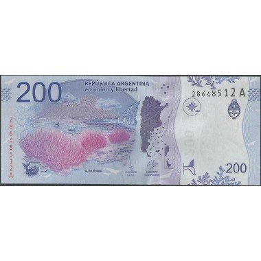 Argentina, 200 Pesos ND2016 Serie CC P364a