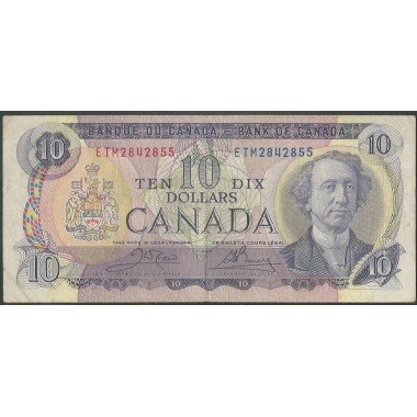 Canada, 10 Dollars 1971 P88d