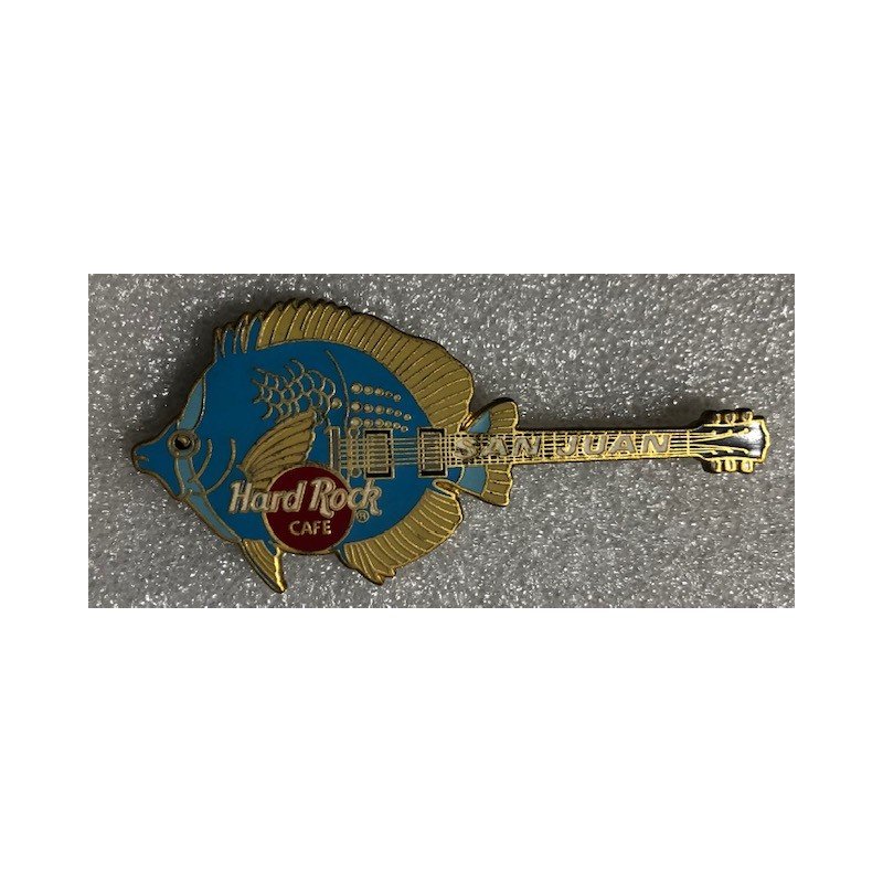 Hard Rock Cafe, San Juan Puerto Rico Guitarra con Pez HRC007