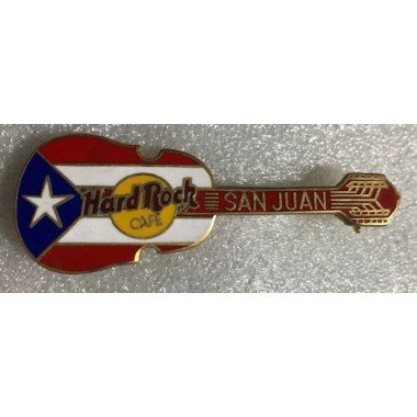 Hard Rock Cafe, San Juan Puerto Rico Guitarra HRC011