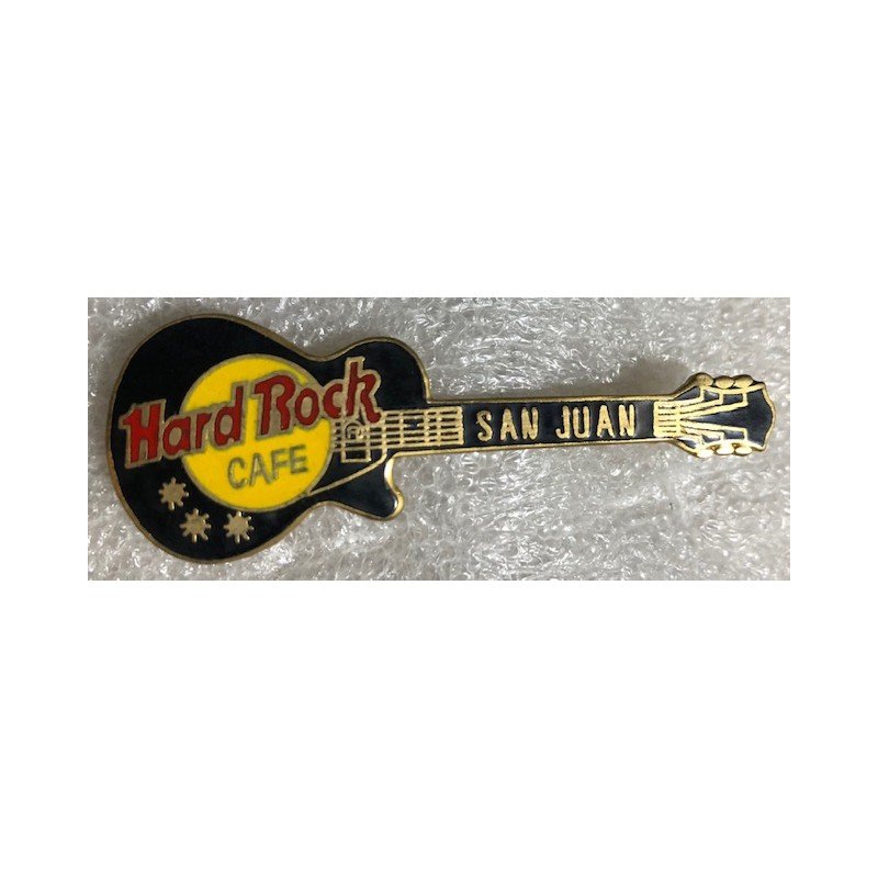 Hard Rock Cafe, San Juan Puerto Rico Guitarra con Estrellas HRC017