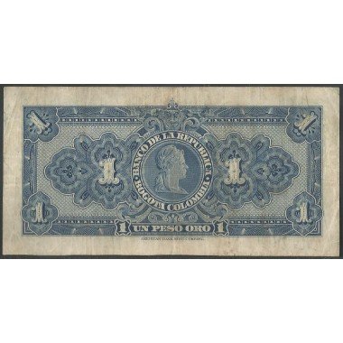 Billete de 1 Peso 20 Jul 1946 RA 6 Dig BGW029