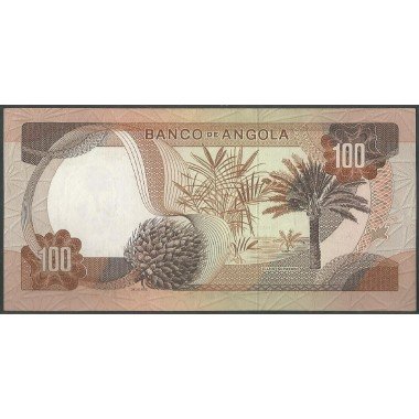 Angola 100 Escudos, 24 Nov 1972 P101