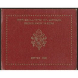 Vaticano Set monedas Euro 2008