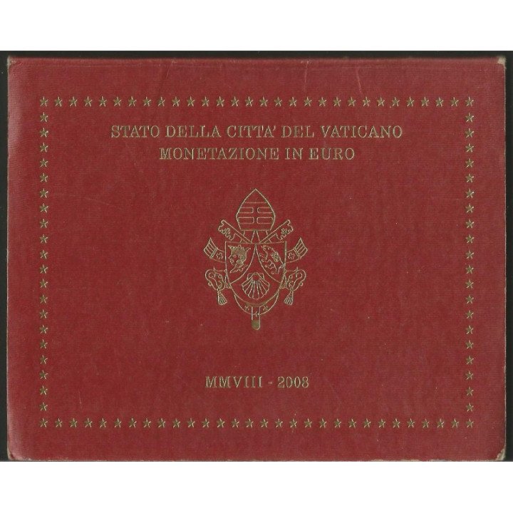 Vaticano Set monedas Euro 2008