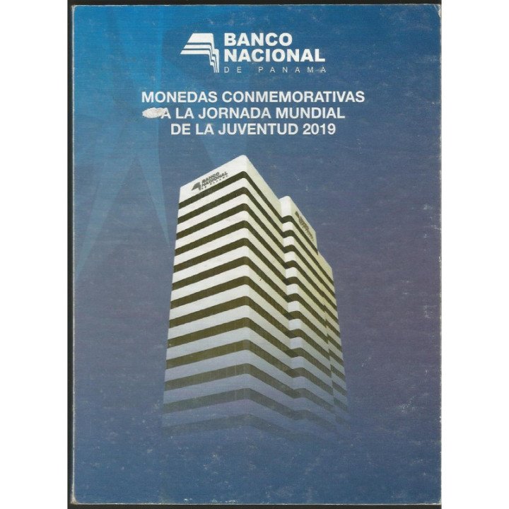 Panama Set monedas Jornada Mundial de la Juventud 2019