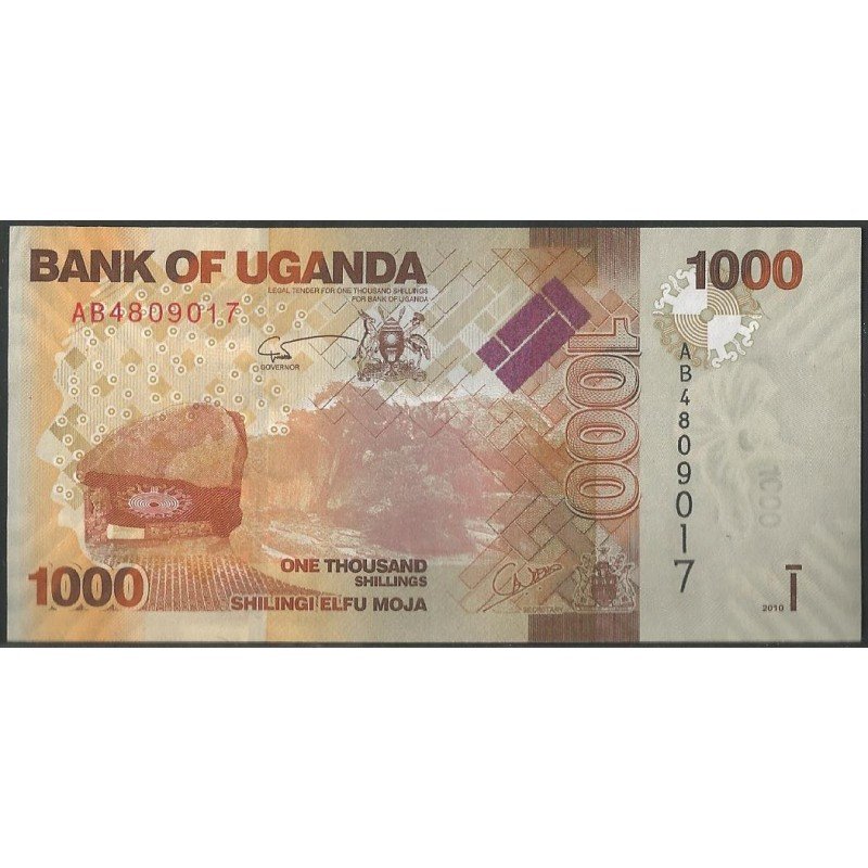 Uganda, 1.000 Shillings 2010 P49a