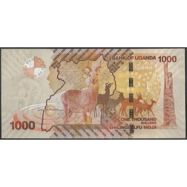 Uganda, 1.000 Shillings 2010 P49a