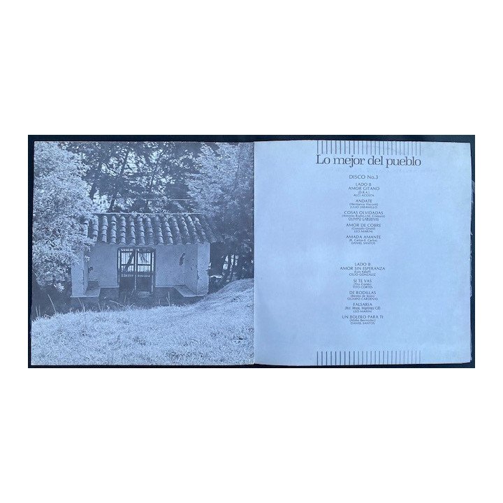 Lo mejor del pueblo (3 Vinilos)- Colombia reverso