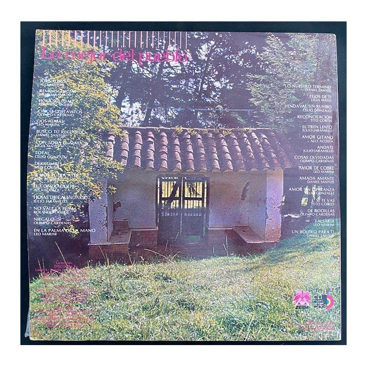 Lo mejor del pueblo (3 Vinilos)- Colombia reverso