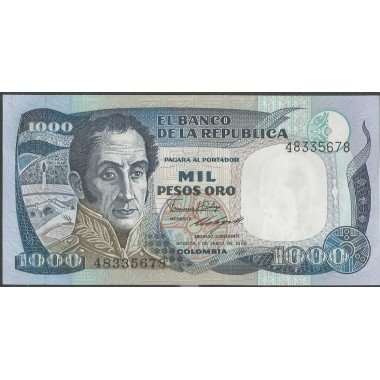 Billete de 1.000 Pesos 1 Ene 1986 BGW415