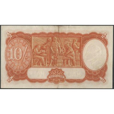 Australia, 10 Shillings ND1942 P25b