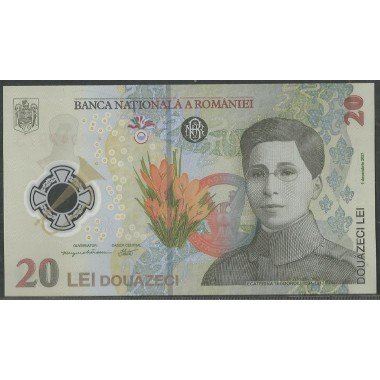 Rumania, 20 Leu 1 Dic 2021 P119A