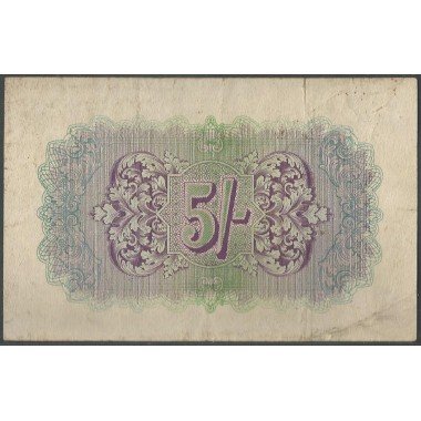 Inglaterra, 5 Shillings ND1943 PM4