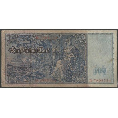 Alemania, 100 Mark 21 Abr 1910 P42