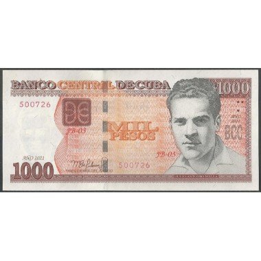Cuba, 1.000 Pesos 2022 P132