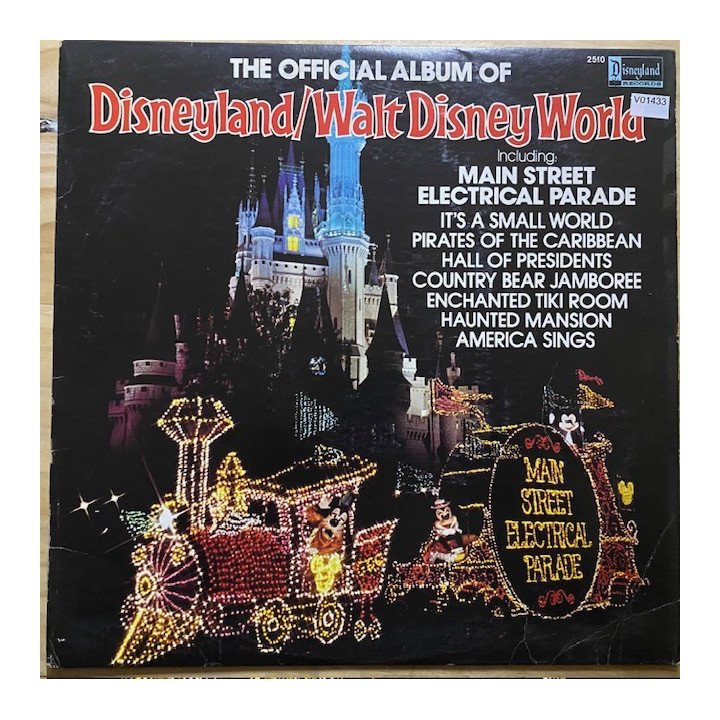 The official album of Dysneyland / Walt Disney World - Usa 1980