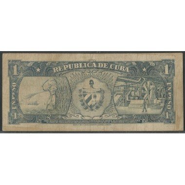 Cuba, 1 Peso 1959 P90